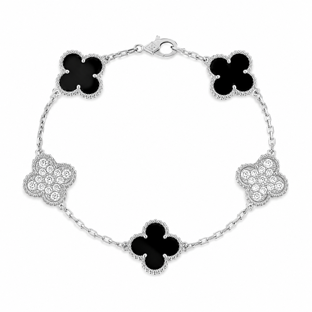 Bracelet - Noir et Argent