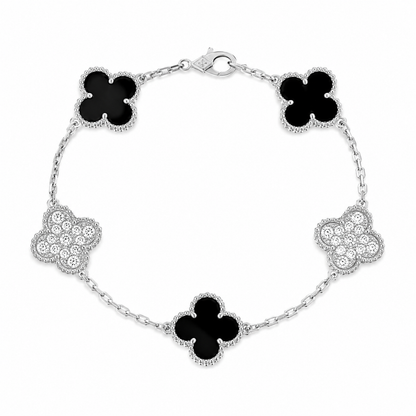 Bracelet - Noir et Argent