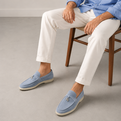 Mocassin Classic - Bleu Ciel